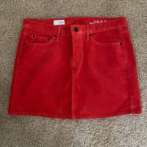 Gap corduroy skirt.